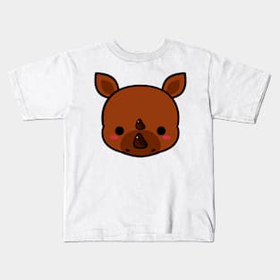 Cute Sumatra Rhino Kids T-Shirt